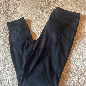 Black Camouflage Leggings